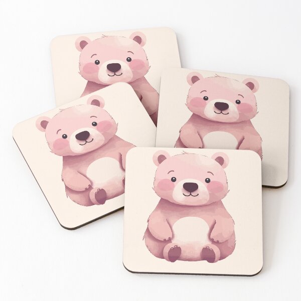 Item preview, Cute Pink Bear designed and sold by G-M-Creations-.