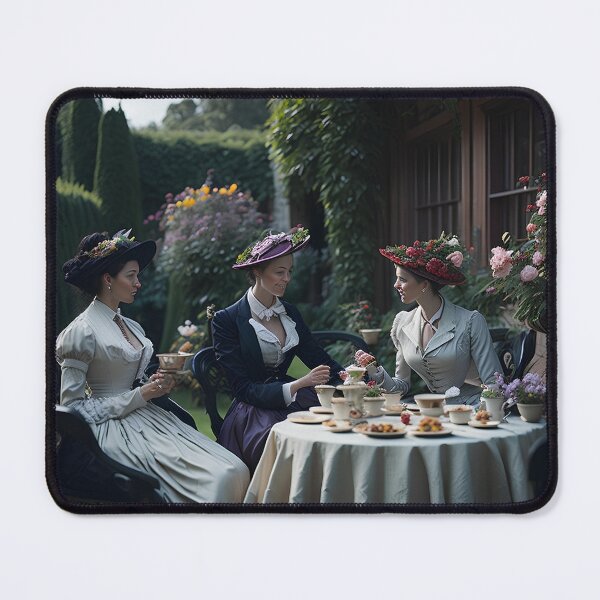 Item preview, Tea Time in the Enchanting Victorian Garden designed and sold by BlareBlare.