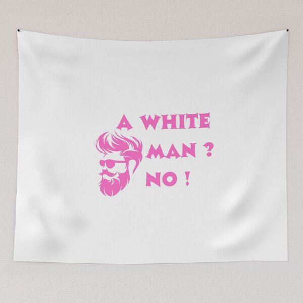 Item preview, a white man no ! classic insparation t shirt designed and sold by sangram9337.