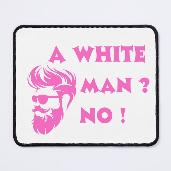 Item preview, a white man no ! classic insparation t shirt designed and sold by sangram9337.