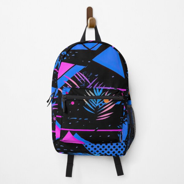 Item preview, 80s and 90s Retro Funky Pyramid Synthwave Pattern designed and sold by AeonAcademy.