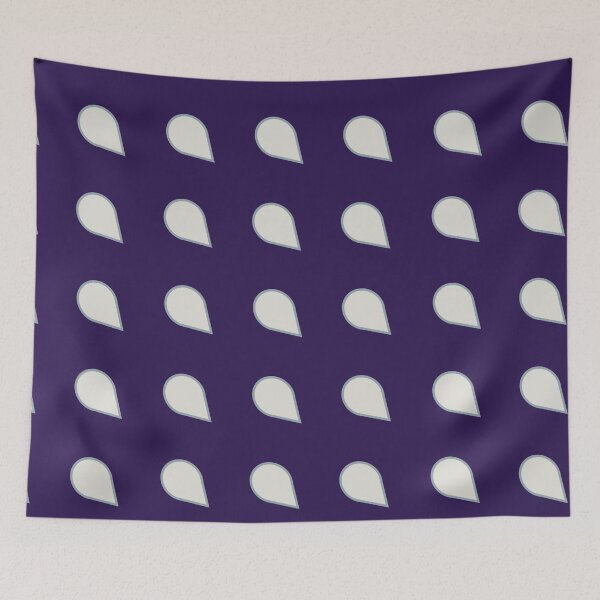 Item preview, Snow Drops, with Grey Surround on Deep Blue designed and sold by AASparksDesigns.