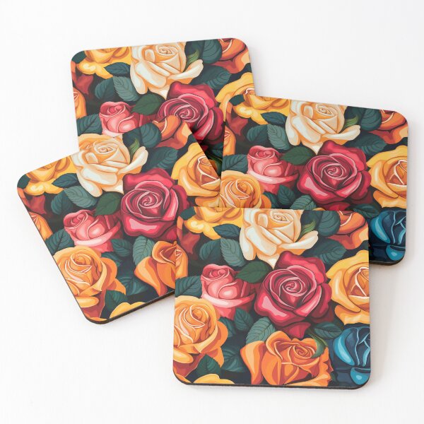 Item preview, Multi Colored Roses designed and sold by Myra365Art.