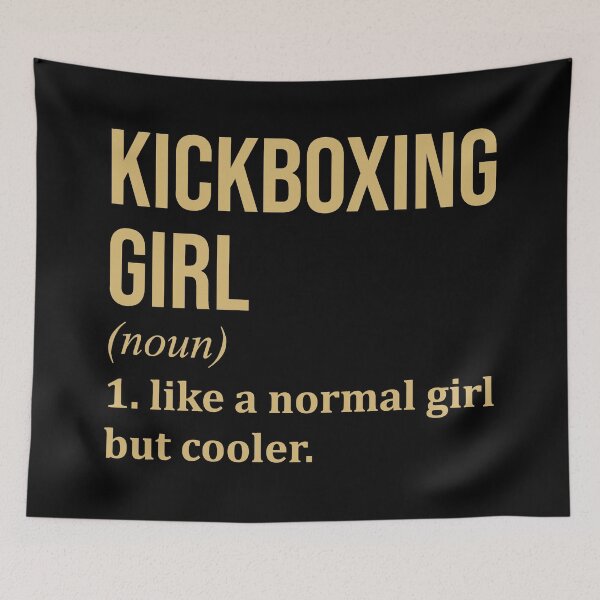 Item preview, Kickboxing Girl Definition in Gold designed and sold by XCIV.