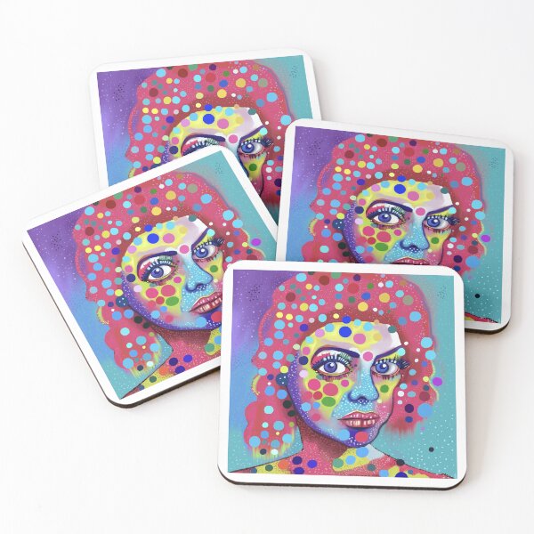 Item preview, Polka Dot Portrait  designed and sold by wildjellybeans.
