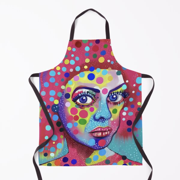 Item preview, Polka Dot Portrait designed and sold by wildjellybeans.