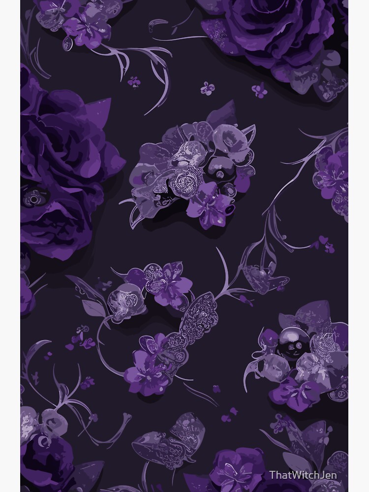 Dream Shaper Floral  Sticker for Sale by ThatWitchJen