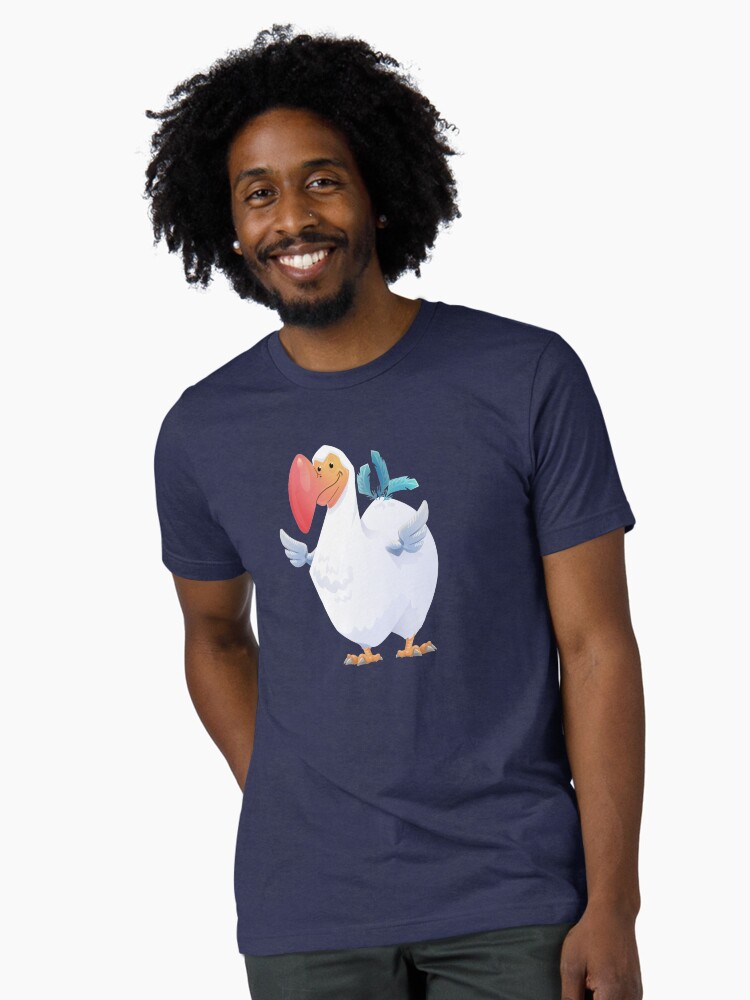 Thumbnail 2 of 7, Tri-blend T-Shirt, Cute Dodo Bird (Dododex for Ark: Survival Evolved) designed and sold by dododex.
