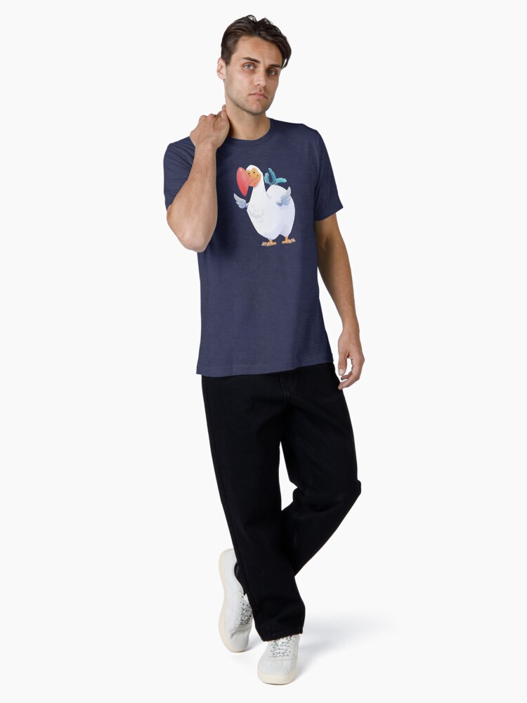 Thumbnail 4 of 7, Tri-blend T-Shirt, Cute Dodo Bird (Dododex for Ark: Survival Evolved) designed and sold by dododex.