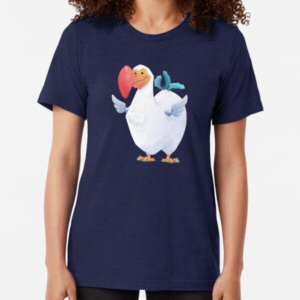 Cute Dodo Bird (Dododex for Ark: Survival Evolved) Tri-blend T-Shirt
