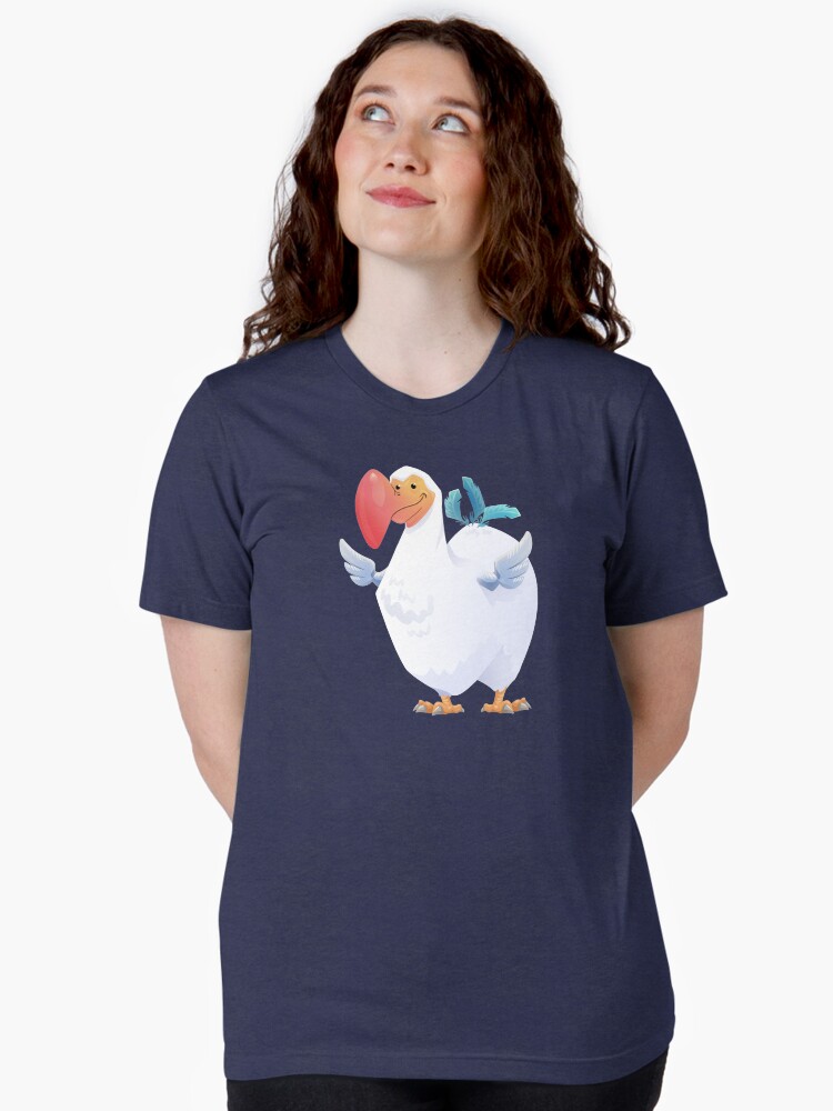 Thumbnail 1 of 7, Tri-blend T-Shirt, Cute Dodo Bird (Dododex for Ark: Survival Evolved) designed and sold by dododex.