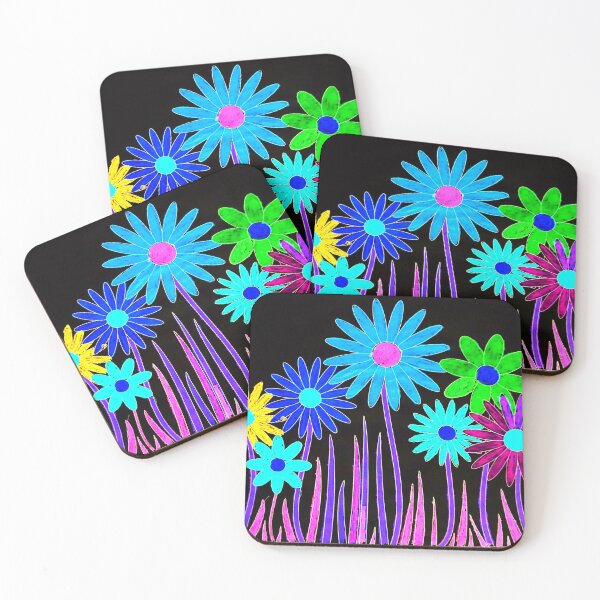 Item preview, Flowers on black designed and sold by angel1.