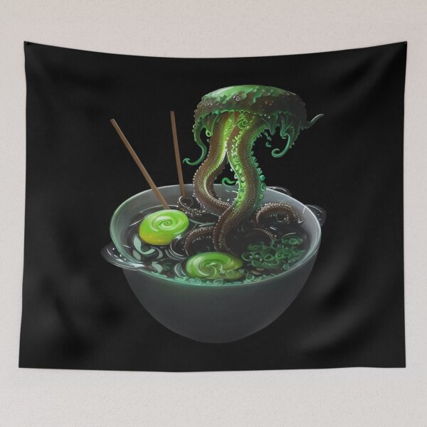 Item preview, Sopa de fideos Alien, preparada con Alien fresco designed and sold by HideTheInsanity.