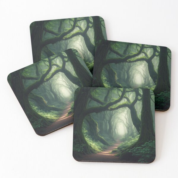 Item preview, Enchanted mysterious mossy forest designed and sold by ArtyBuys.