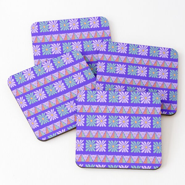 Item preview, Hippie Flowers Seamless Pattern designed and sold by I Am Cuta.