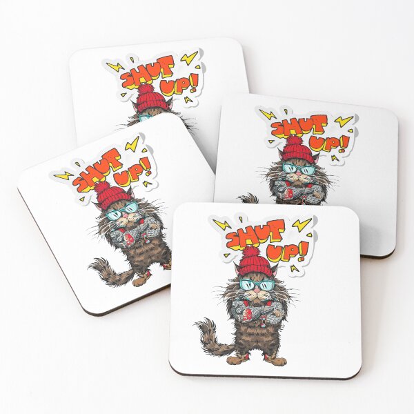 Item preview, Kater Waldkater Shut Up Shut up designed and sold by gringourmand.