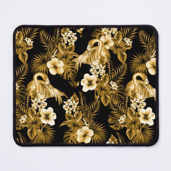 Item preview, Tropical ,flamingo ,aloha, parrots ,hibiscus ,wallpaper ,forest designed and sold by letsgow8th.