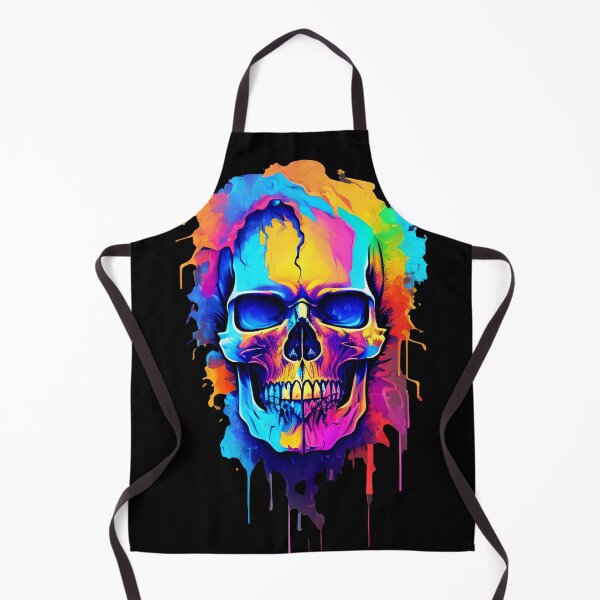 Item preview, Colorful Skull designed and sold by ArtFusionAI.