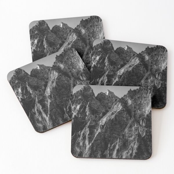 Item preview, The Passu Cones in Black and White designed and sold by natejordanphoto.