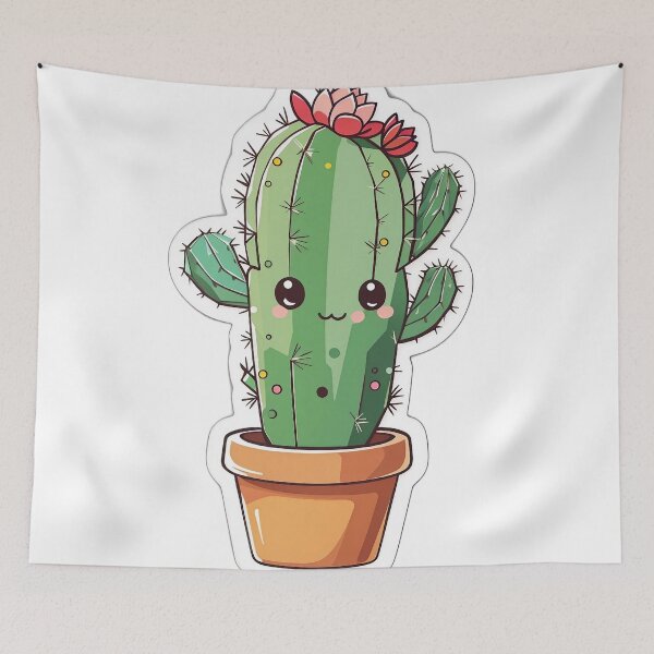 Item preview, Cute tall cactus designed and sold by FFixation.