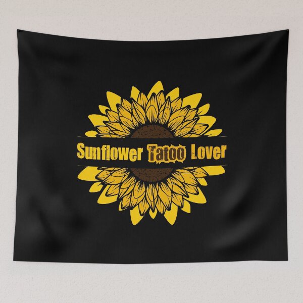 Item preview, Sunflower tattoo designed and sold by VicetTees.