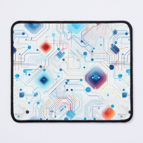 Item preview, xSeamless Pattern Beyond Interfaces: Futuristic Digital Art Unleashed designed and sold by AlienSkinEyes.