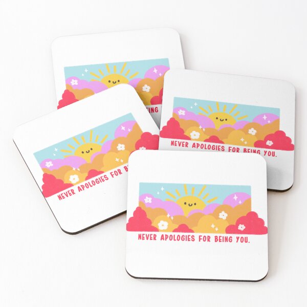 Item preview, Never apologize for being you self love quotes  designed and sold by Kawabijutsu21.