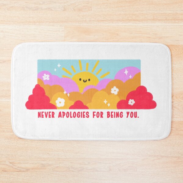 Item preview, Never apologize for being you self love quotes  designed and sold by Kawabijutsu21.