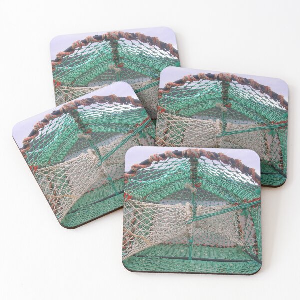 Item preview, Inside A Lobster Creel - Ullapool Harbour, Scotland designed and sold by lezvee.