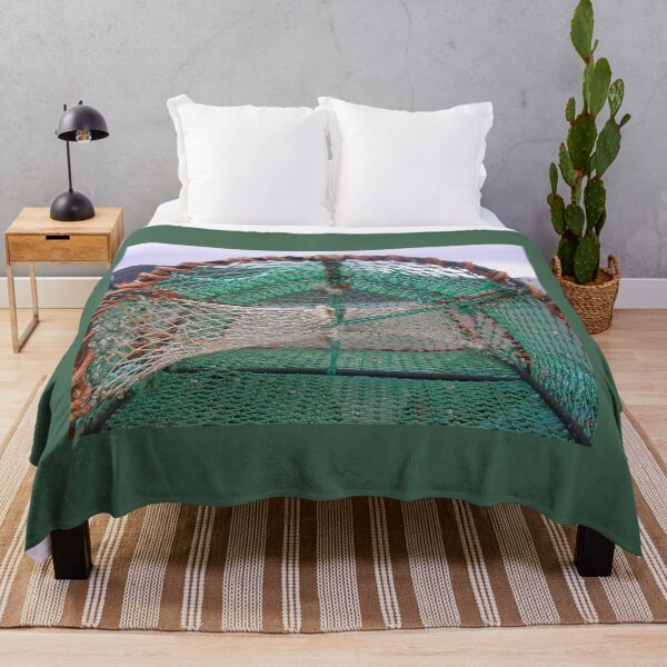 Item preview, Inside A Lobster Creel - Ullapool Harbour, Scotland designed and sold by lezvee.