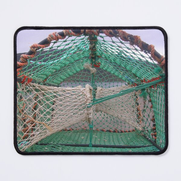 Item preview, Inside A Lobster Creel - Ullapool Harbour, Scotland designed and sold by lezvee.