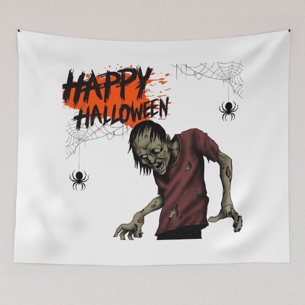 Item preview, Happy Halloween Zombie designed and sold by Tweetypie32.