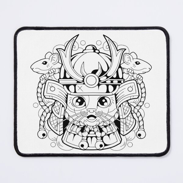 Item preview, samurai cat designed and sold by YMFargon.