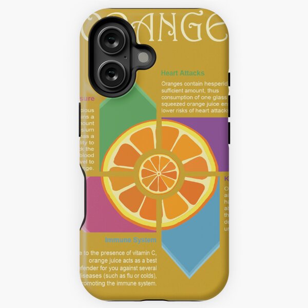 Item preview, Fruit Infographic (Orange) designed and sold by Jeiel07.