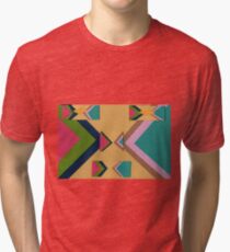 Rapped in Ribbons (Facemadics) Tri-blend T-Shirt