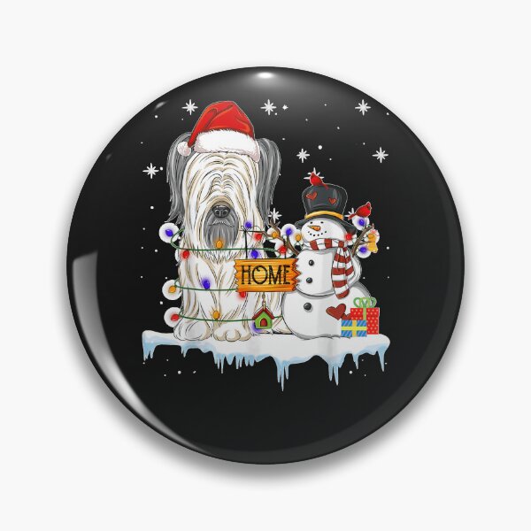 Item preview, Funny Skye Terrier Dog Christmas Snowman Xmas Lights Pajama designed and sold by petrolervied.