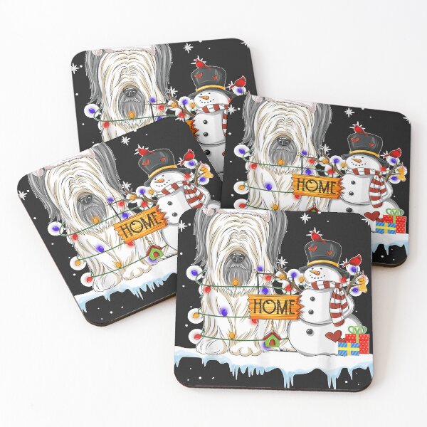 Item preview, Funny Skye Terrier Dog Christmas Snowman Xmas Lights Pajama designed and sold by petrolervied.