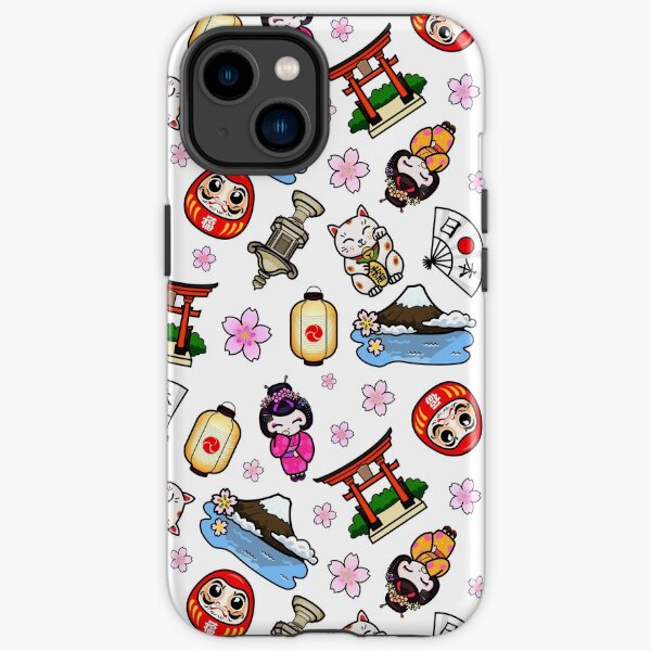 Japan Mania pattern iPhone Tough Case