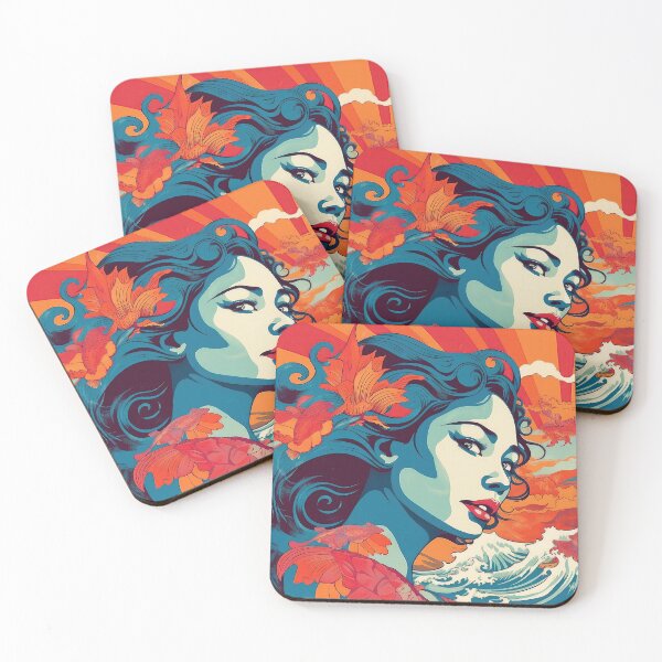 Item preview, Hawaiian Hair Waves designed and sold by ramblingsaloha.