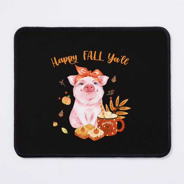 Item preview, Pig Cute Pig Pumpkin Spice Latte Happy Fall Yall 343 cattle Piggy designed and sold by ShaniaRidle.