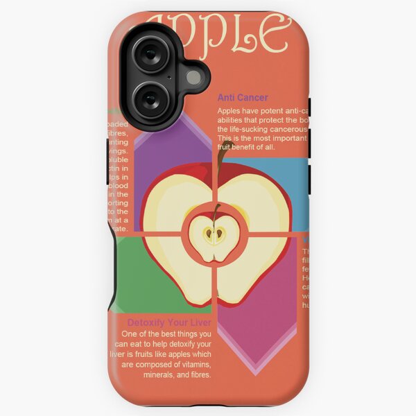 Item preview, Fruit Infographic (Apple) designed and sold by Jeiel07.