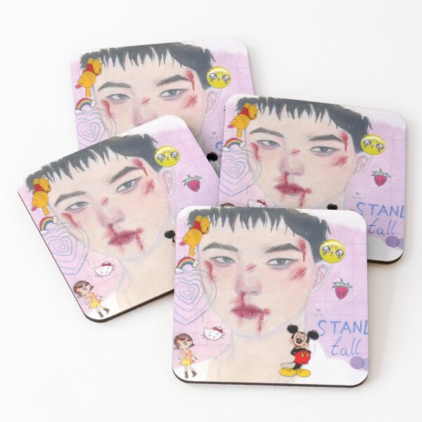 Item preview, strong man with stickers designed and sold by saeedah5656.