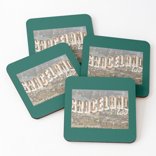 Item preview, graceland too postcard Tx designed and sold by HeloiseWolf1.
