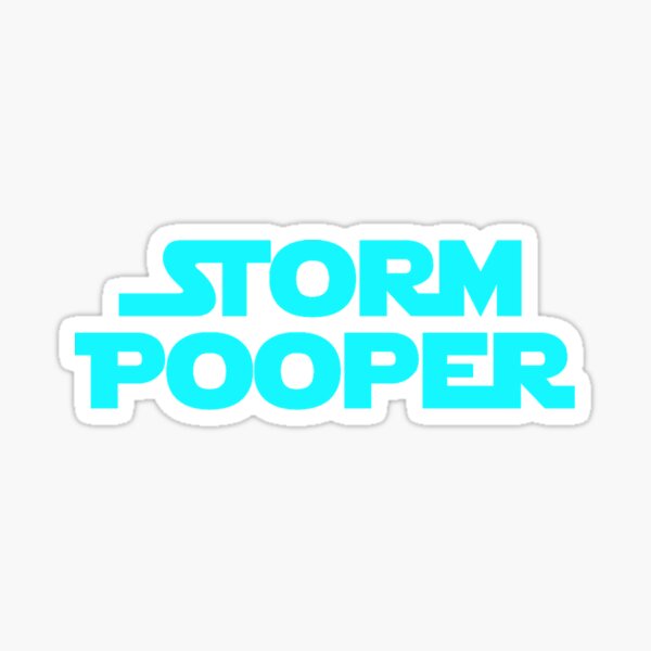 Vista previa del artículo con la obra «Storm Pooper - Referencia de película espacial», diseñado y vendido por amoryhughes.