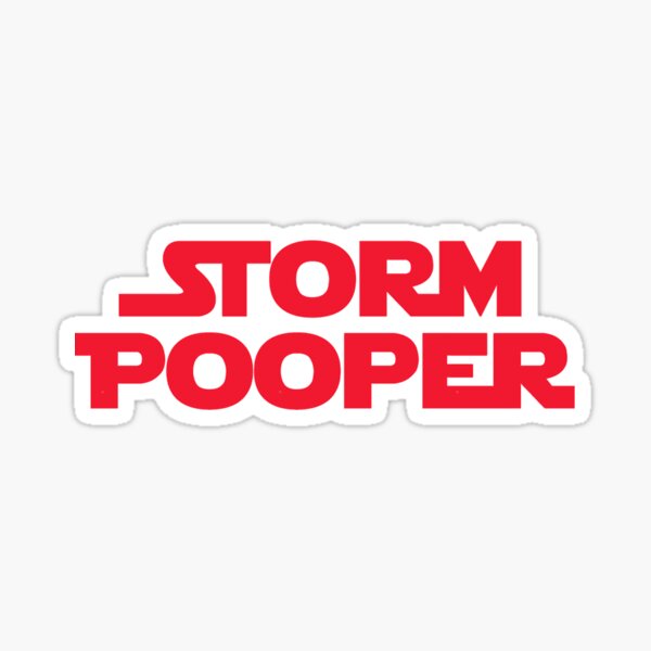 Vista previa del artículo con la obra «Storm Pooper - Referencia de película espacial», diseñado y vendido por amoryhughes.