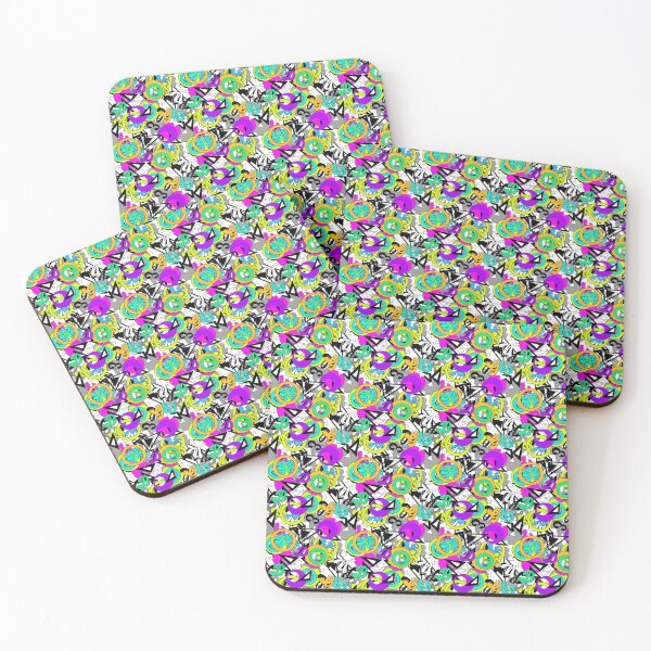 Item preview, Multicolored pattern with latin letters designed and sold by fuzzyfox.