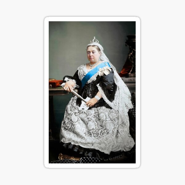 Item preview, Queen Victoria designed and sold by RoyaltyInColour.