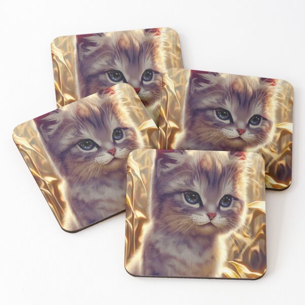 Item preview, Cute cat in corn field hyperdetailed designed and sold by ErmintrudeCiara.
