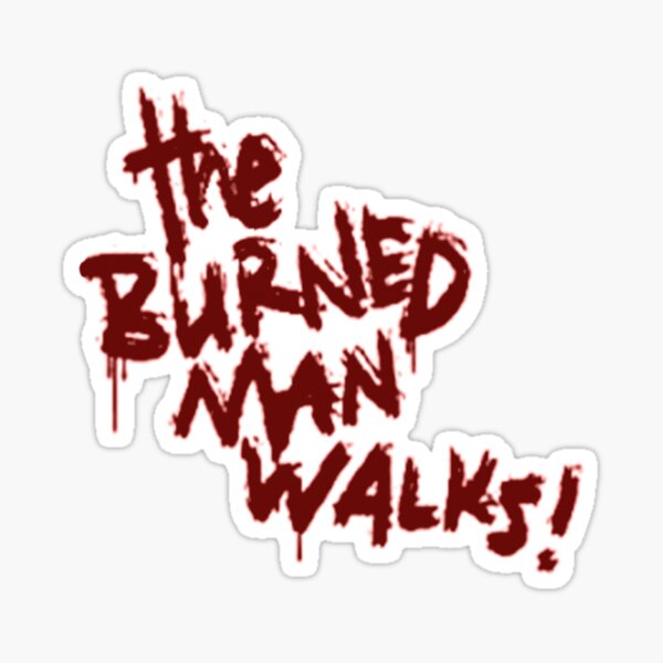 Item preview, El hombre quemado camina designed and sold by JAMESDOMIN.