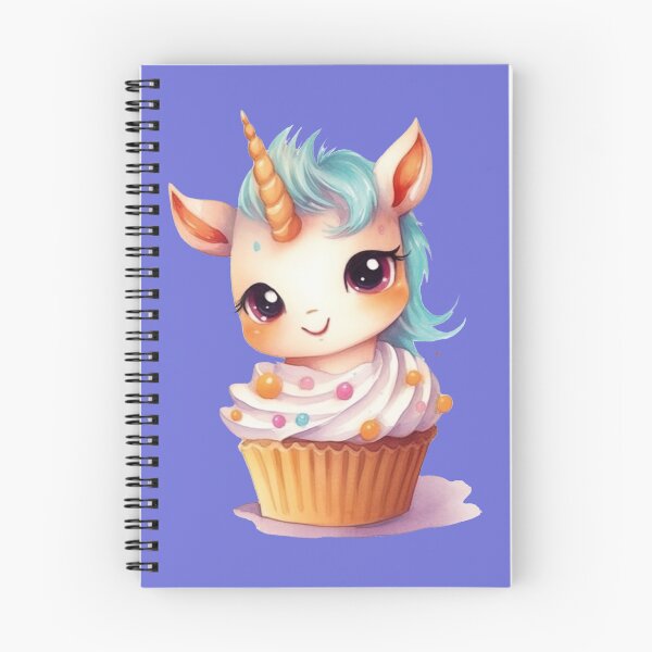 Item preview, Baby unicorn  with a muffin - 06 designed and sold by MadamPaperHazel.